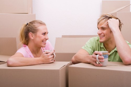 Clean and flexible furniture storage setup in Alperton