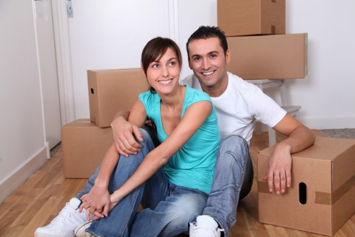 Flexible man and van support for office and home transport in Alperton