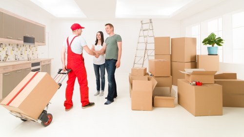 Packing and preparing for a flat move in Alperton