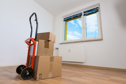 Reusable household items prepared for charity donation