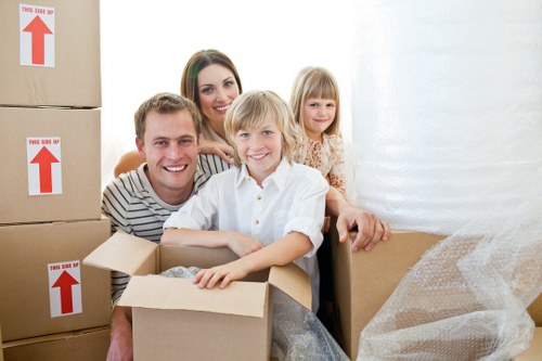 Example cubic-yard storage quote for household items