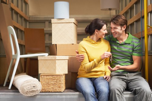 Organized secure storage space in Alperton for personal belongings